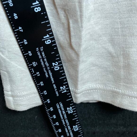 Chicos Womens Pants Cream Pull On High Rise Crop Ankle Stretch 3 (XL) - Picture 8 of 11